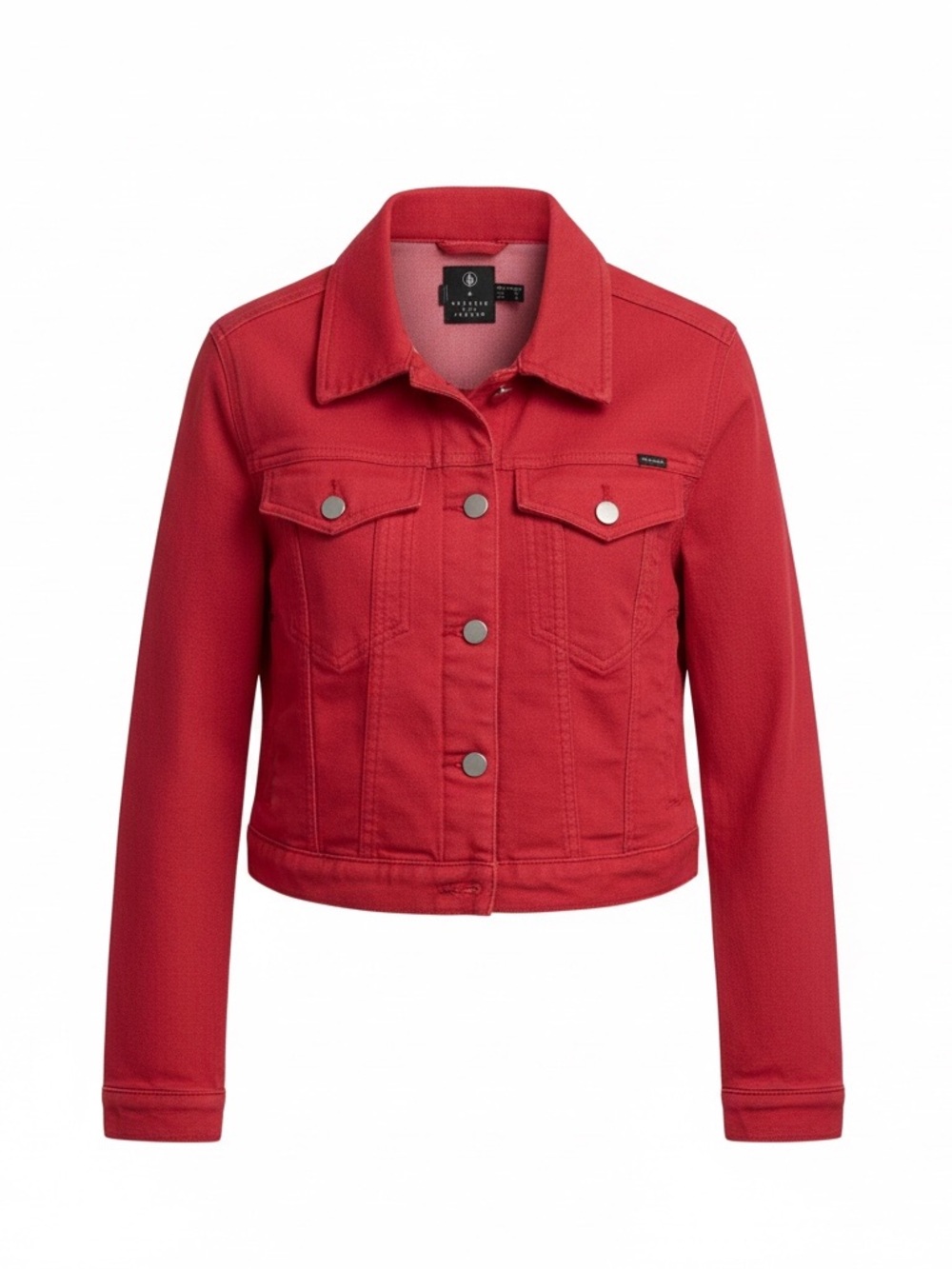 Volcom Red Denim Jacket